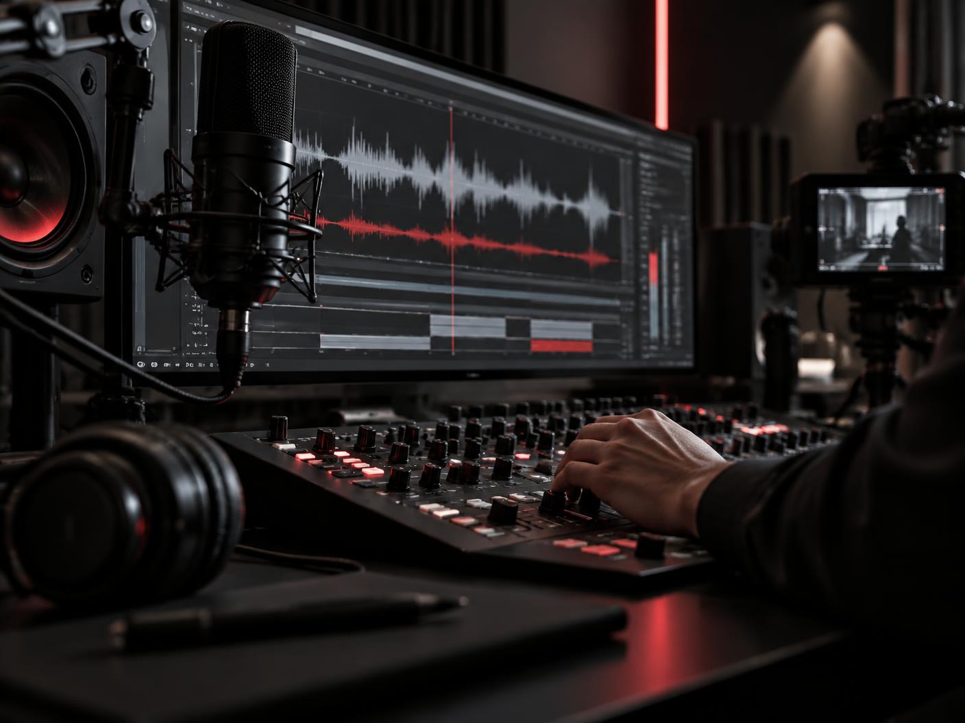 Conceptual recording and audio production environment