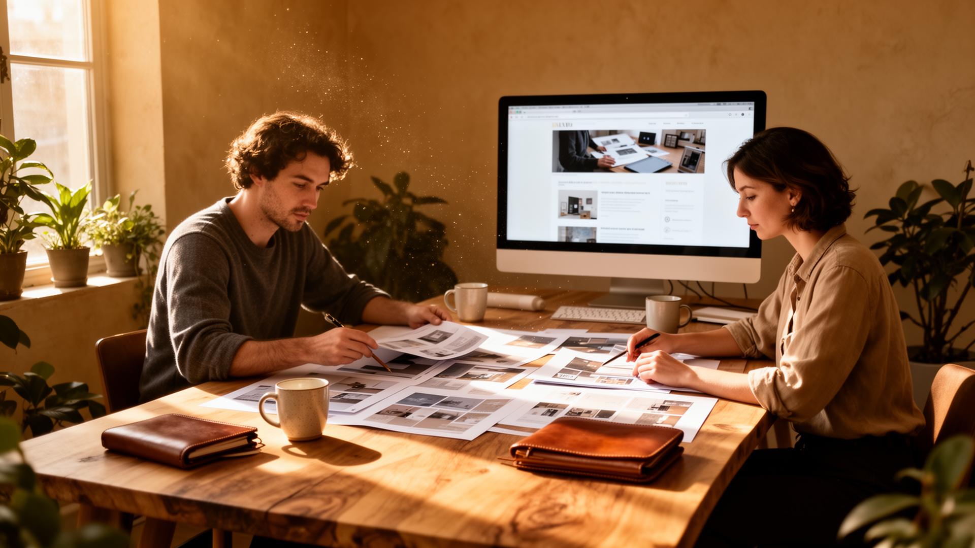A creative solutions studio at work